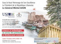 &quot;Sciences et technologies au service des patrimoines en Méditerranée orientale&quot;